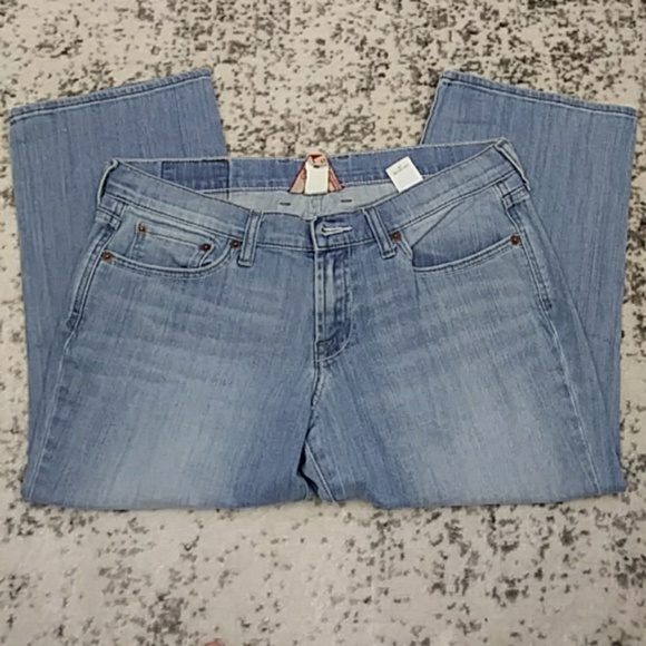 Lucky Brand Denim - Lucky Brand Classic Rider Crop Denim Sz 8